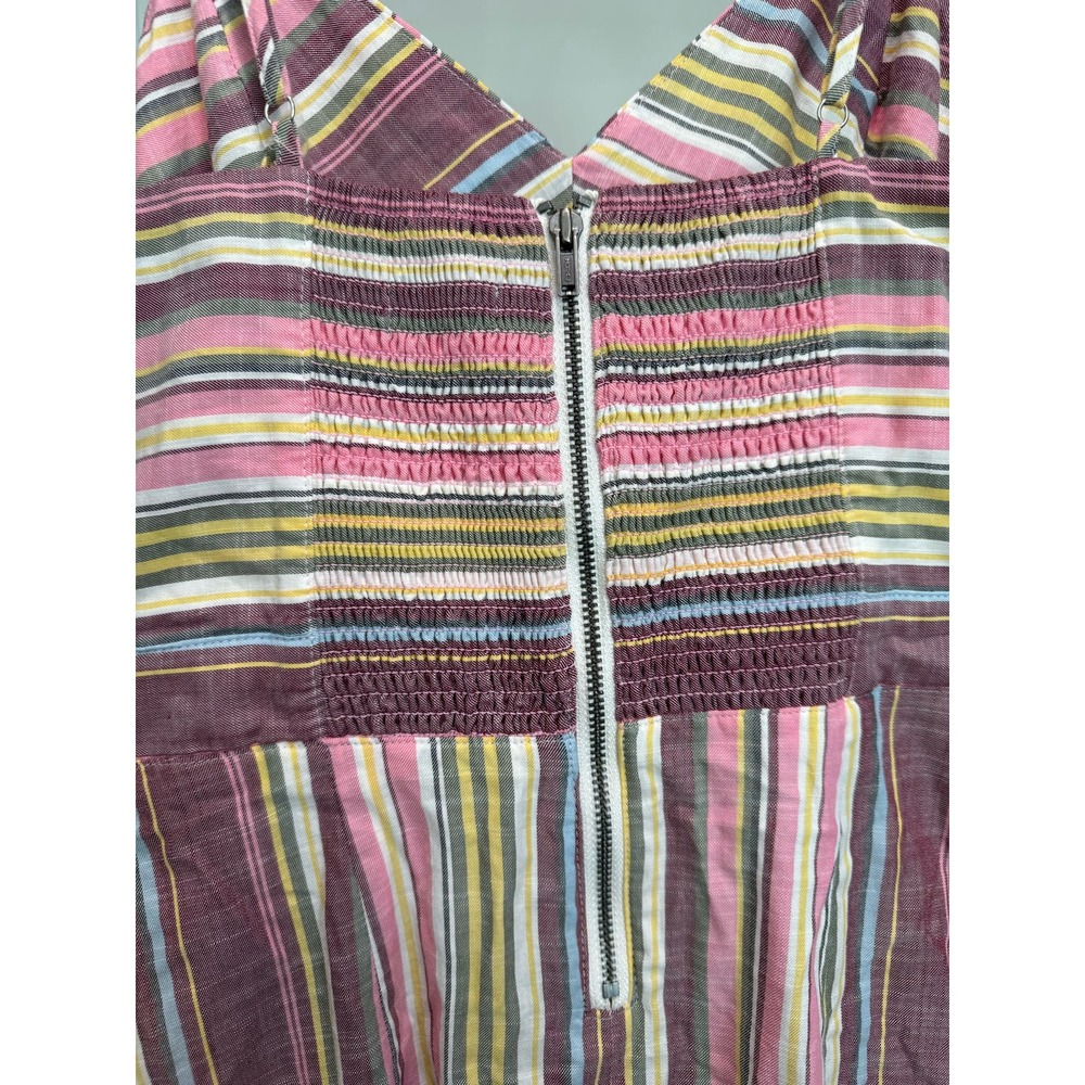 Express 100% Cotton Dress with Cutout Size 2 Multicolor - Picture 5 of 10